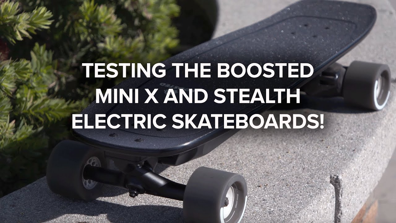 Let's look at the Boosted Boards Mini X and Stealth | Ride Along