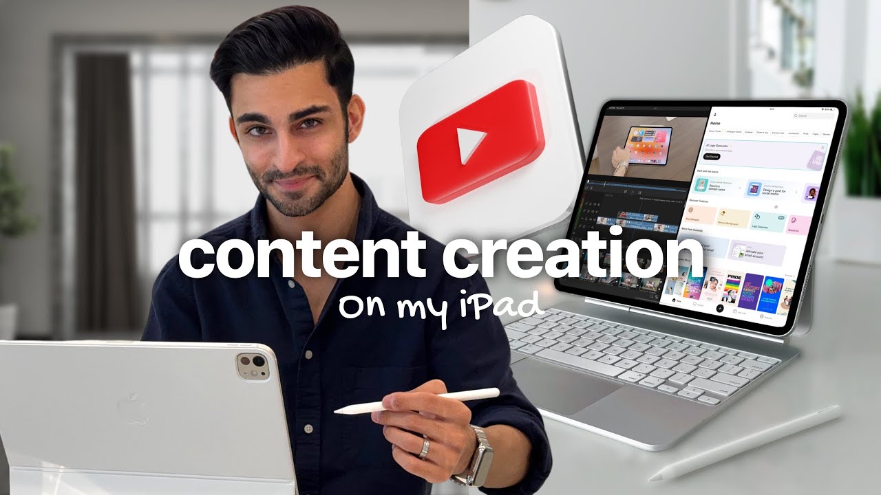 Как я веду весь свой канал YouTube на iPad Pro