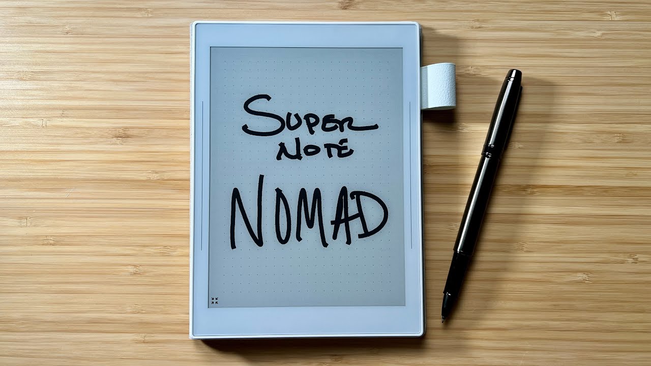 Распаковка Live Supernote Nomad