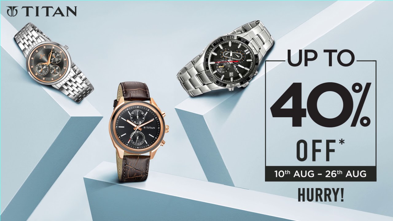 Titan Offers - Up to 40% OFF*