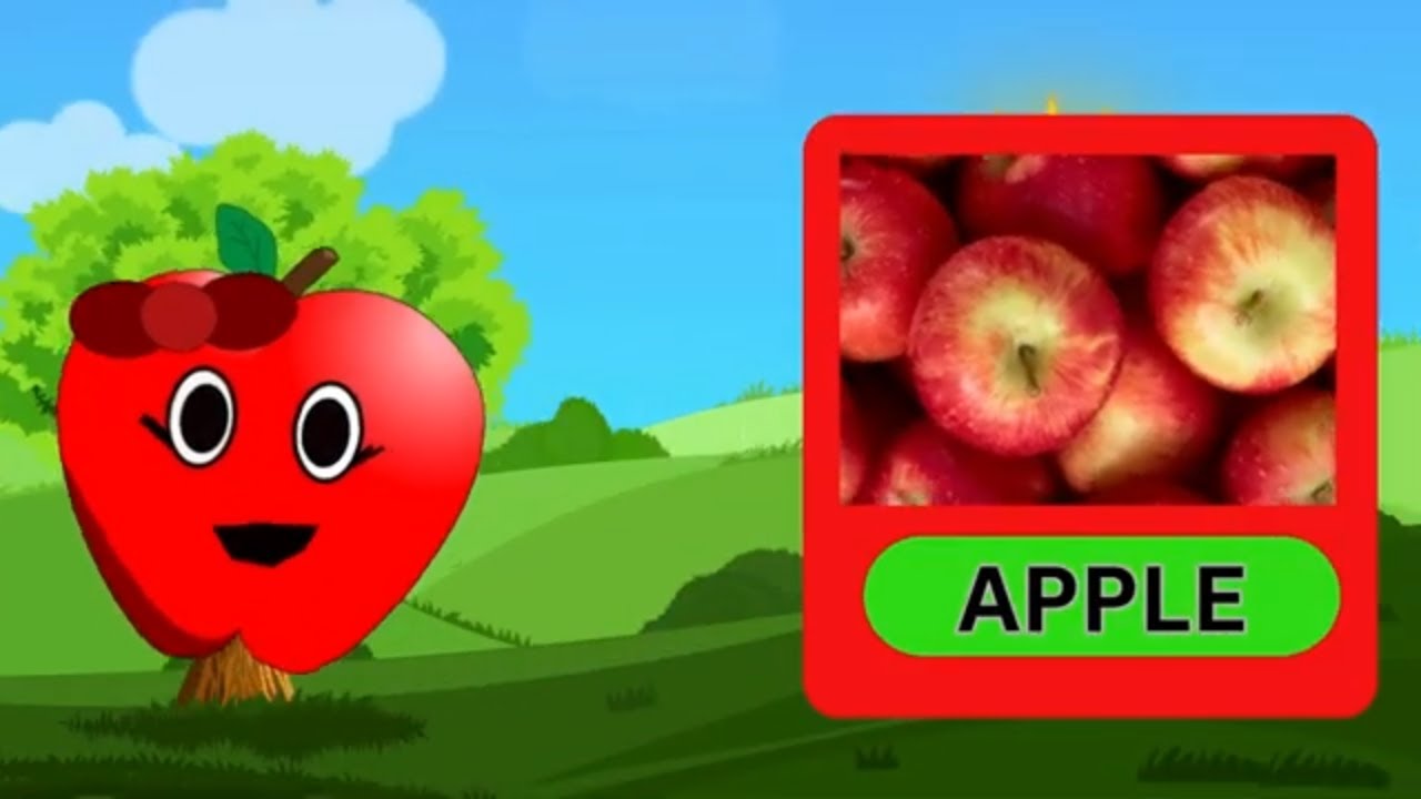 50 Fruits Name in English | Learn Fruits for Kids | Educational Video for Children | Kids Ground