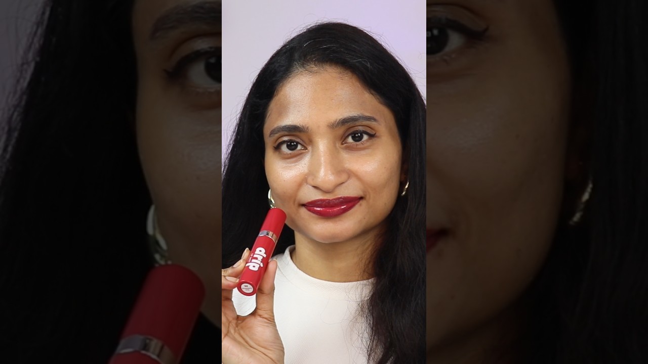 Viral Mars Drip lip tint | Shades Plum Drip, Strawberry Drip #Makeup #review