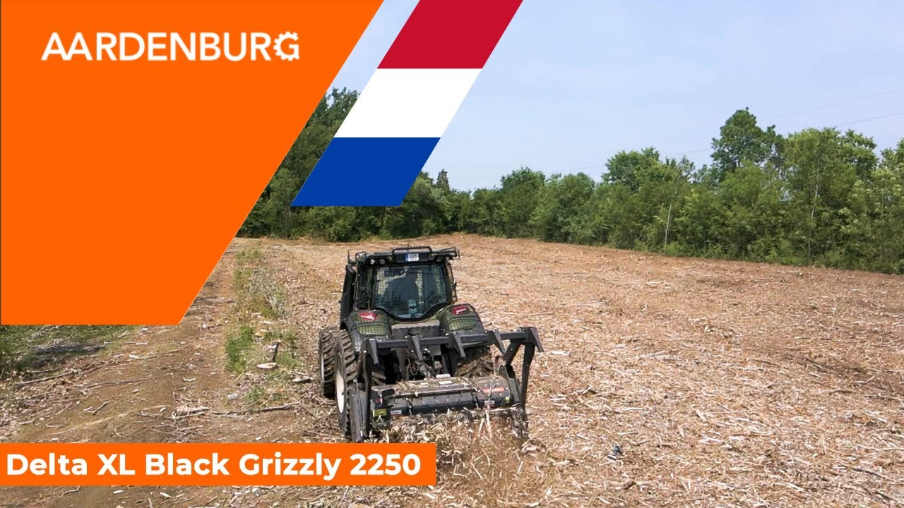 Aardenburg Delta XL Black Grizzly - Heavy Duty Professionele Bosfrees - Showcase Video