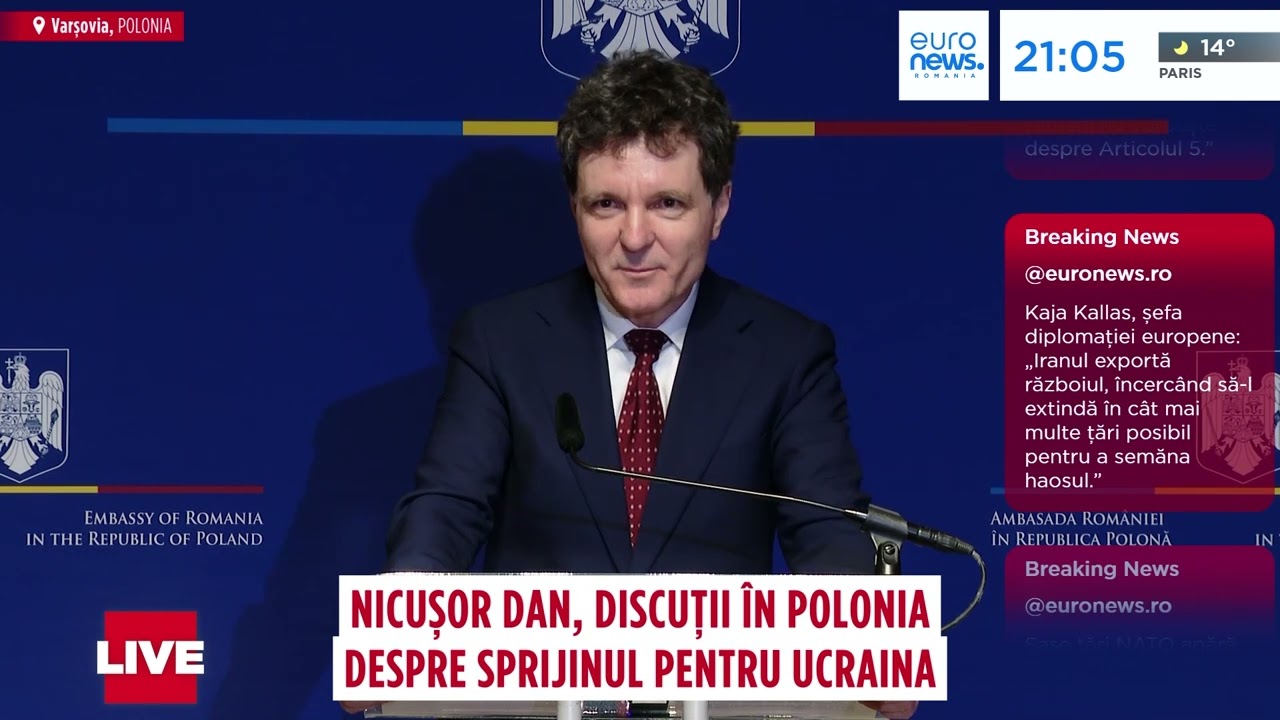 Vocile care contează - Nicușor Dan, discuțiile în Polonia despre sprijinul pentru Ucraina
