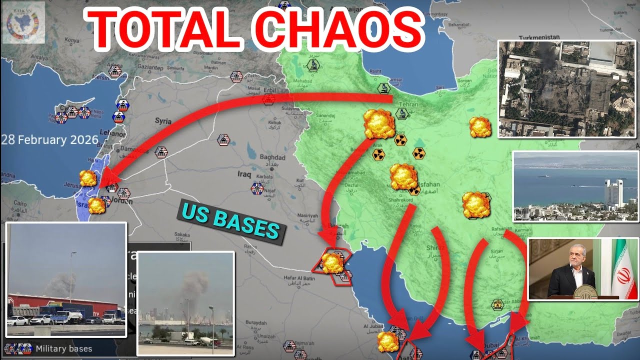 BREAKING: Iran Launches Missile Assault on Israel and Gulf After Joint US–Israeli Offensive