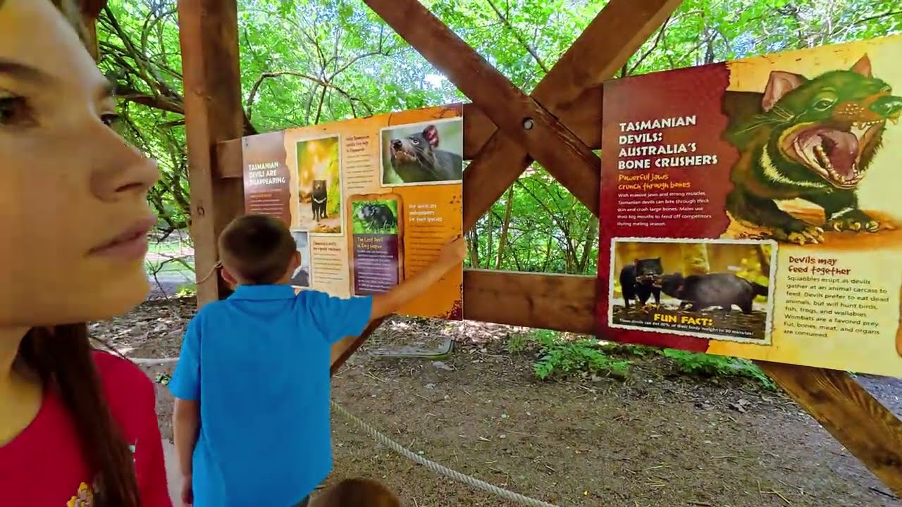 FT Wayne IN Zoo with the Grandkids
