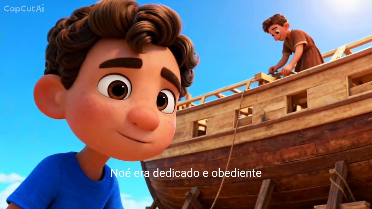 Nossos pequenos tesouros vão te contar uma incrível história! Você conhece essa história de fé? 😊🌟