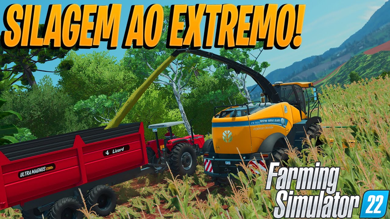 MEGA SILAGEM MULTIPLAYER COM US GURI | AGRON&Oacute;POLIS FS22!