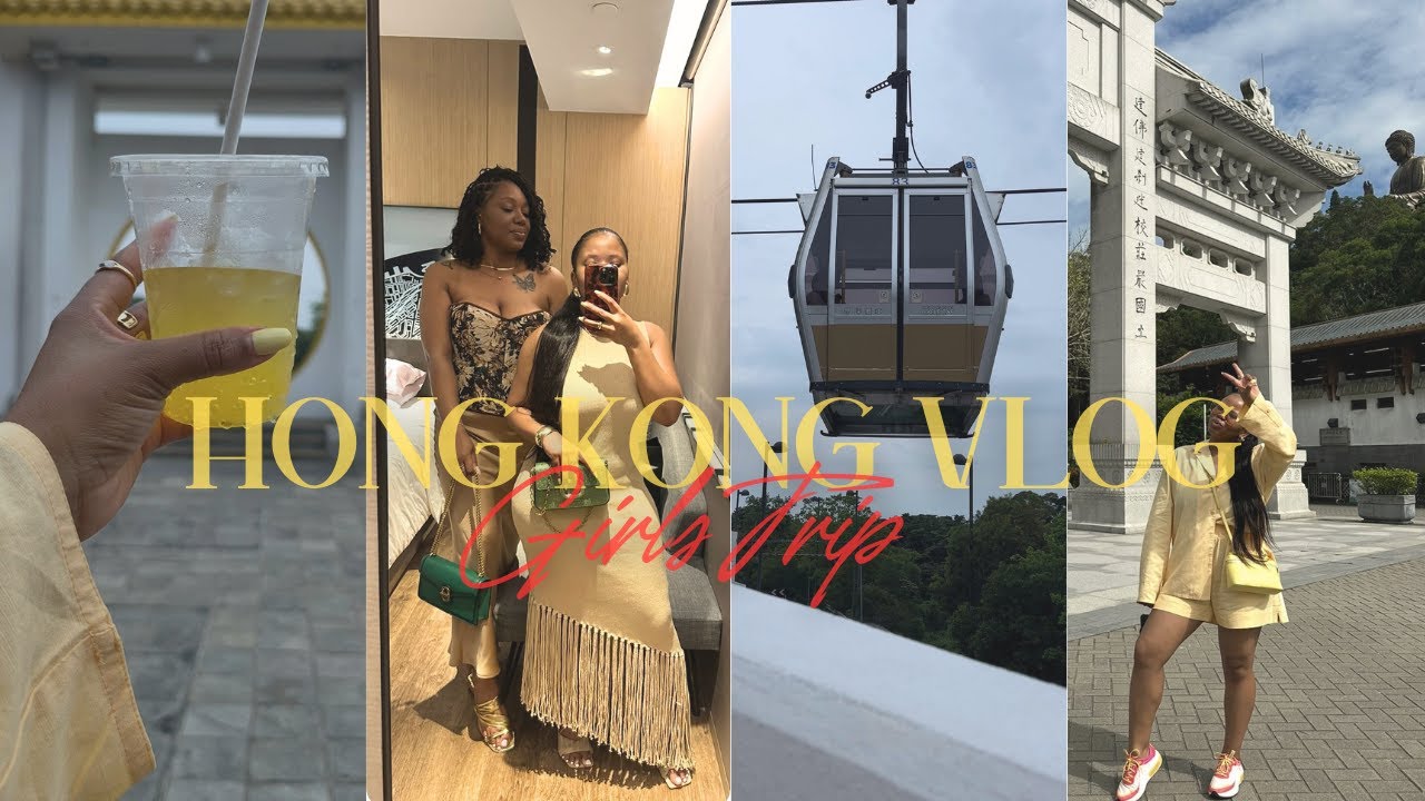 #travelvlog | HONG KONG P2 | NGONG PING VILLAGE | DINNER DATE #southafricanyoutuber #travel