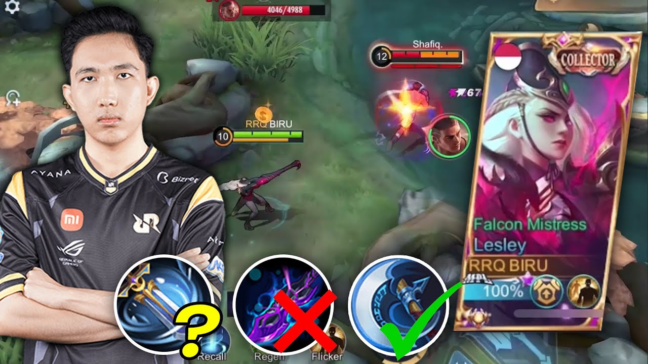 PENJELASAN LESLEY BUFF + ITEM NYA GUYS !! - Mobile Legends