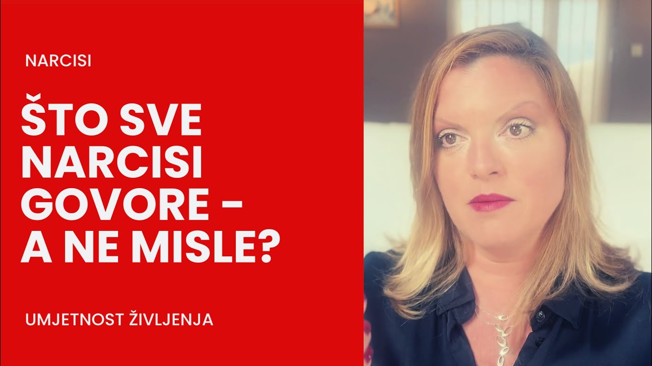 6 stvari koje NARCISI GOVORE - a NE MISLE #narcisi #manipulacija #umjetnostživljenja #našisujači