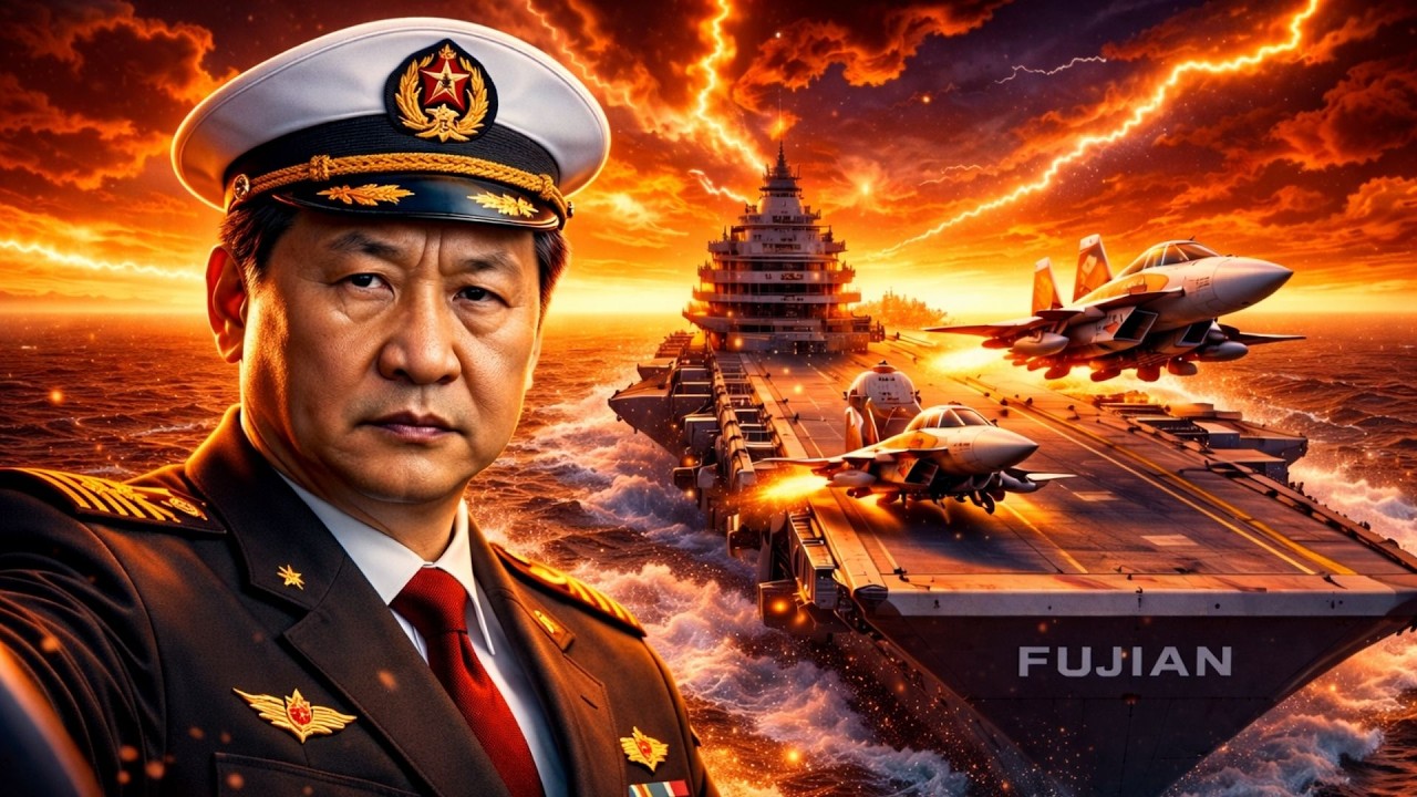 Cómo China construyó el portaaviones Fujian a ritmo récord para desafiar a EE. UU.