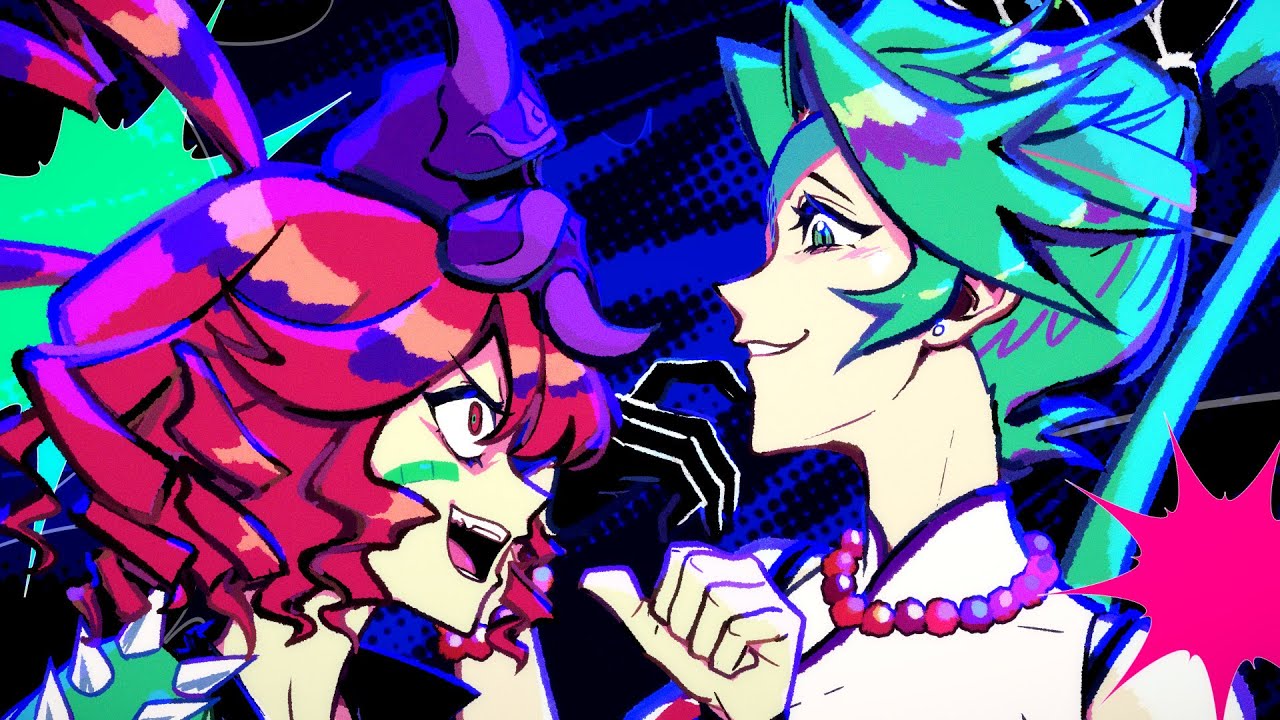 【MV】 Fight Me Bite Me 【ft. Kasane Teto & Hatsune Miku】