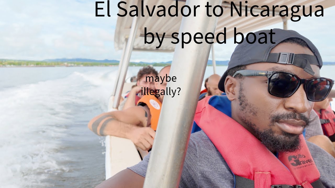 Taking a boat across international waters to Nicaragua
