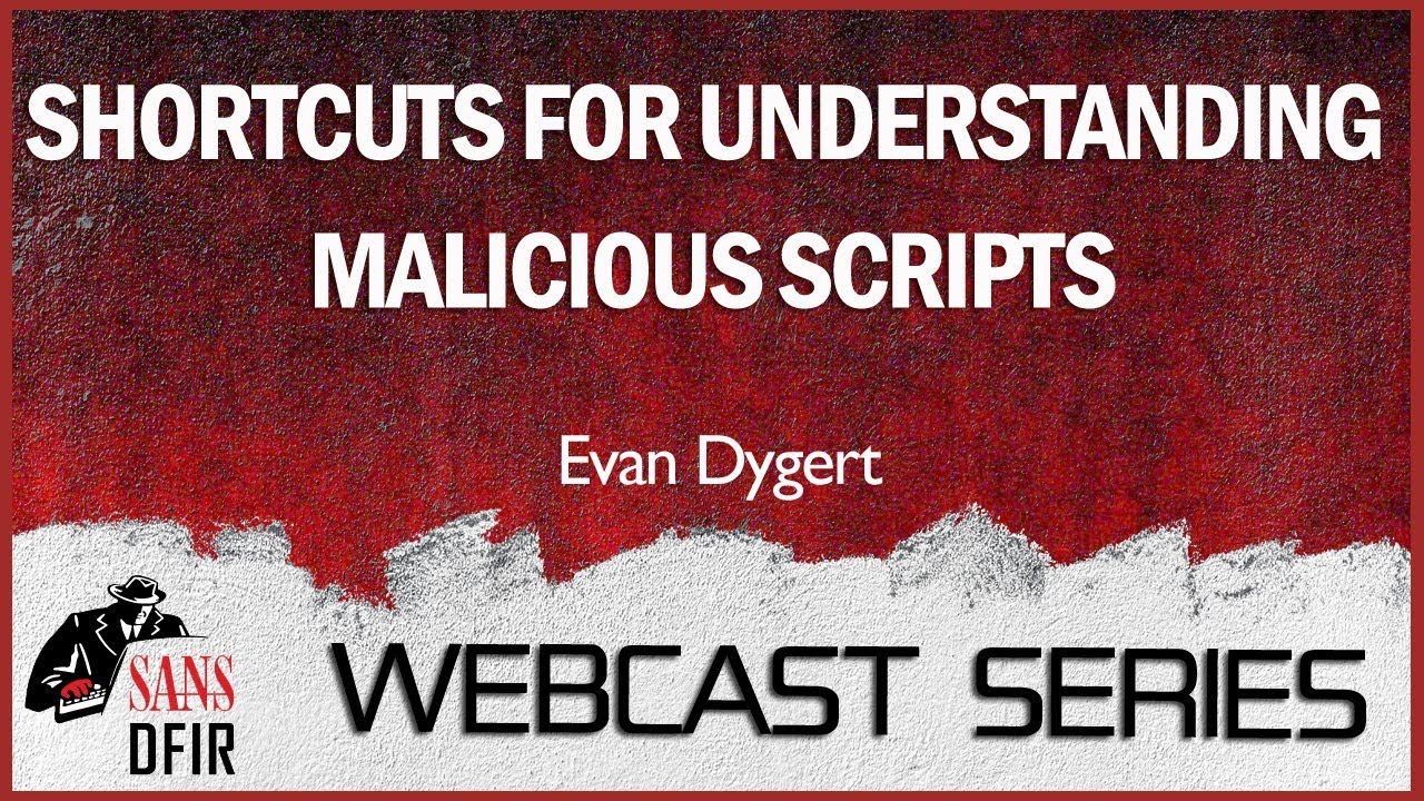 Shortcuts for Understanding Malicious Scripts