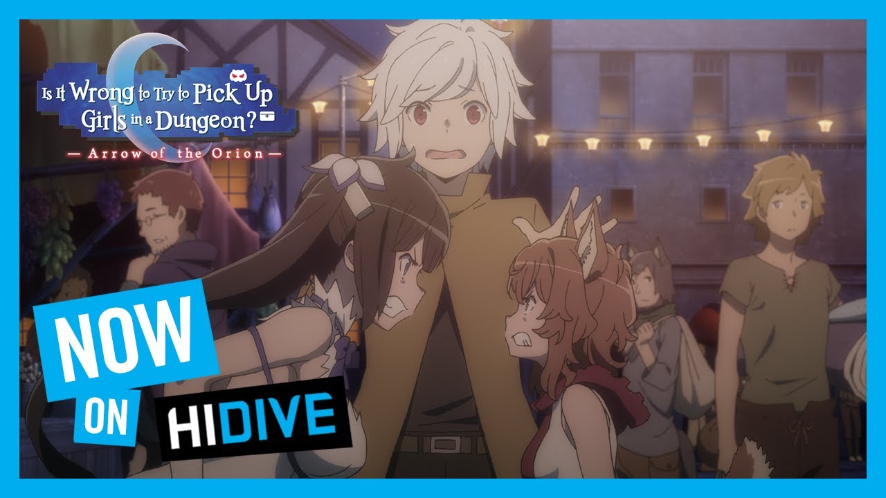 Is It Wrong to Try to Pick Up Girls in a Dungeon?: Arrow of the Orion Trailer