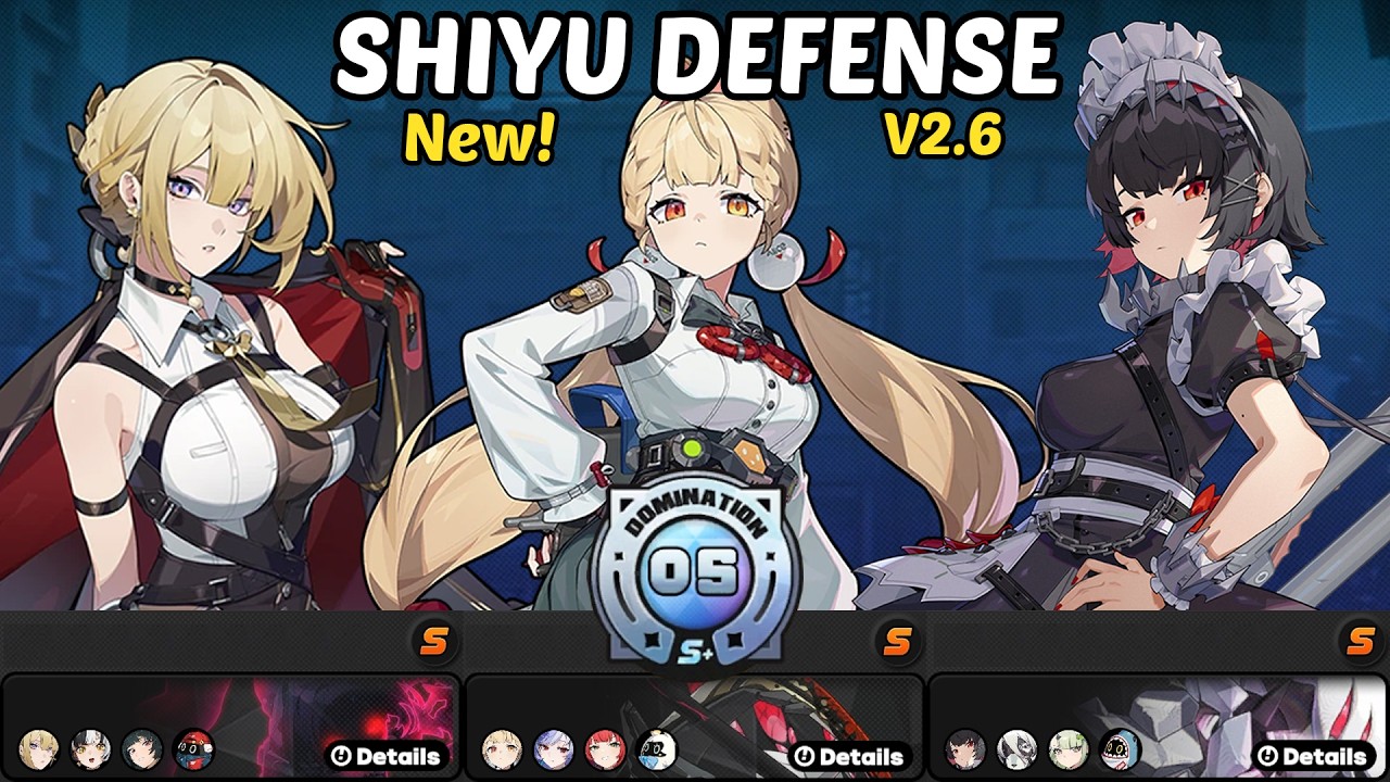 Evelyn, Alice i Ellen | NOWA Obrona Shiyu, ranga S+ | Strefa Zenless Zero 2.6