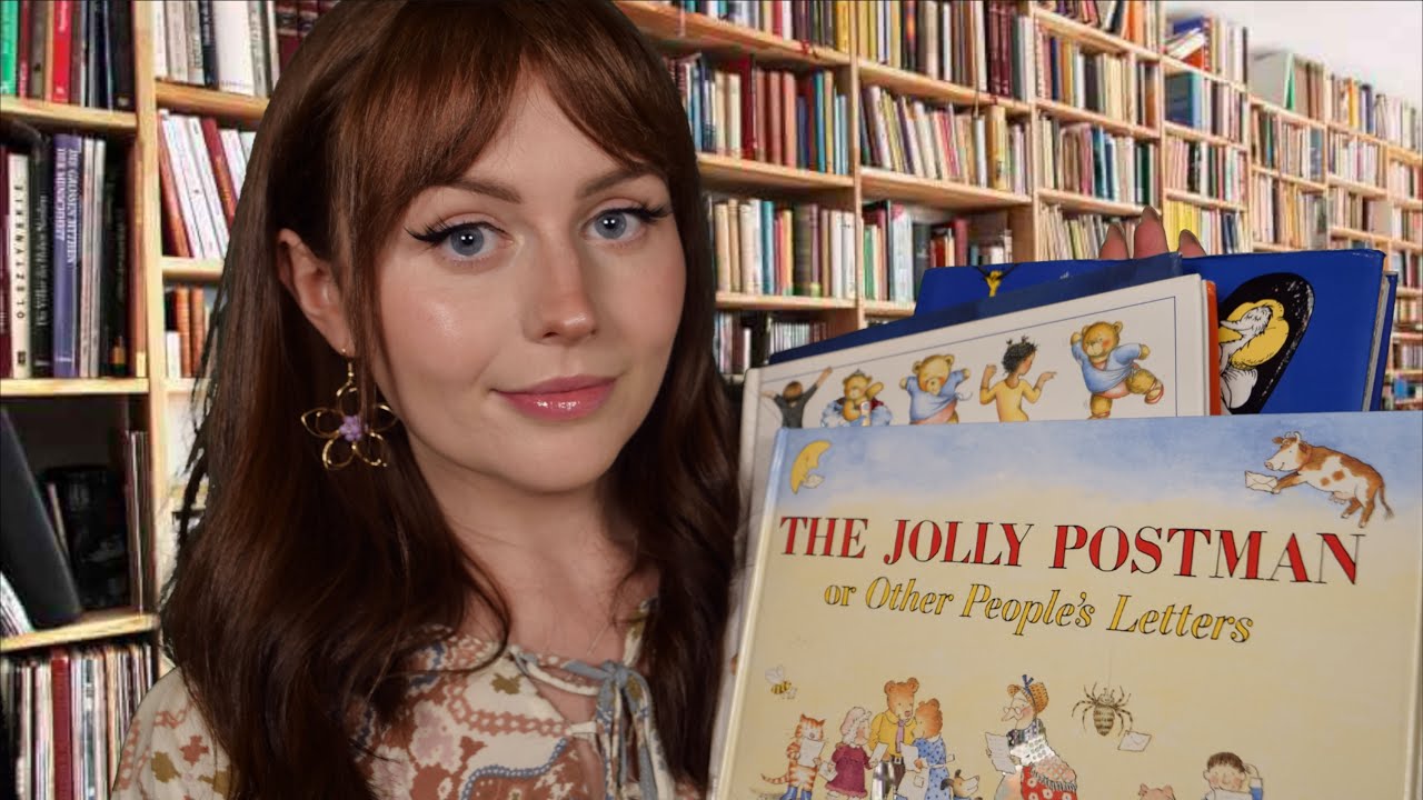 ASMR Librarian Roleplay -  Checking Out Books Typing Page Turning