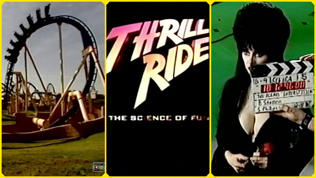 Thrill Ride: The Science of Fun (1997) | IMAX Style Theme Park Documentary and BTS - VHS Rip