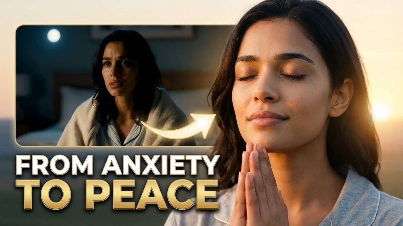 Stop Anxious Thoughts at Night with This Prayer