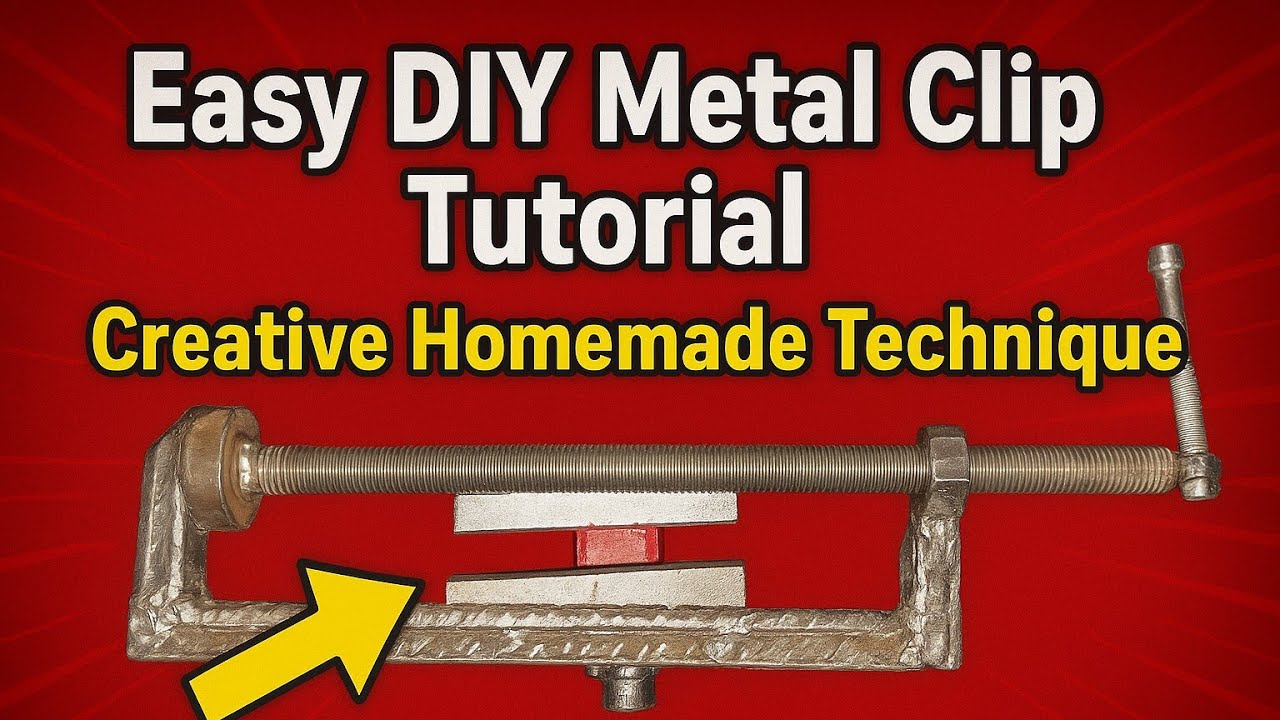 How to Make Metal Clips (DIY Metal Clip Tutorial)