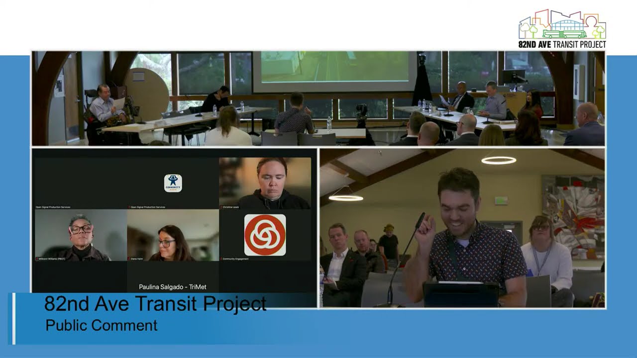 82nd Ave Transit Project: Policy & Budget Meeting 2/13/2026
