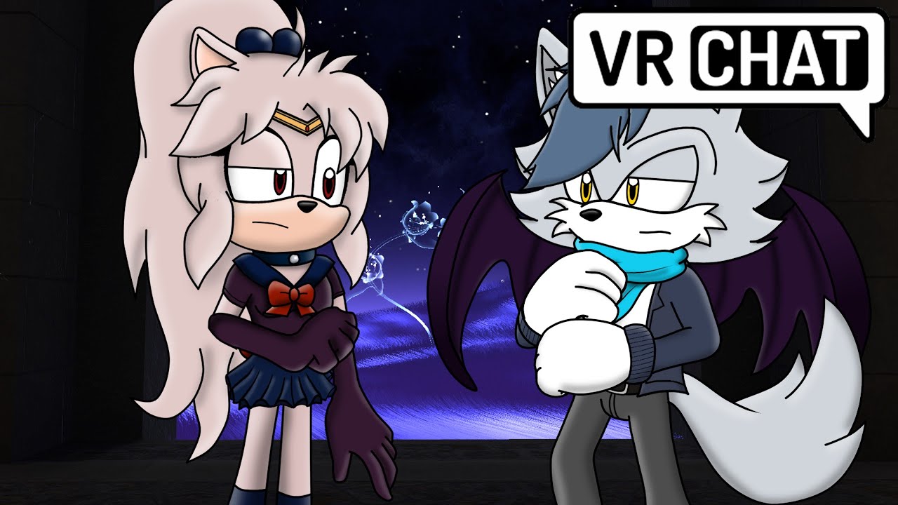 Ghost the WolfBat MEETS SailorPeace in VRChat [Feat' Peeps]