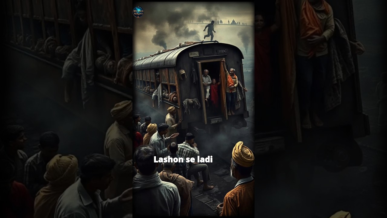 The Trains Filled with Corpses of the 1947 Partition 😳#shorts #partition #breakingindia