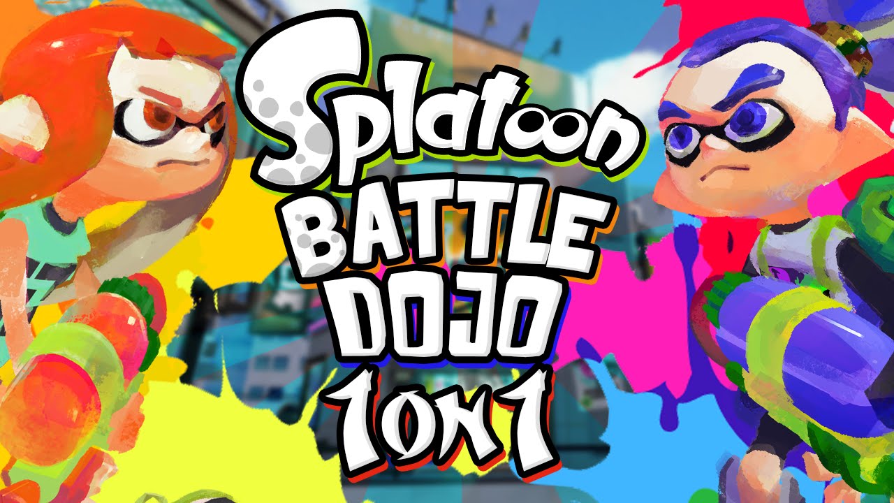 Splatoon | Battle Dojo Local Multiplayer 1v1 VS ZeldaMaster!