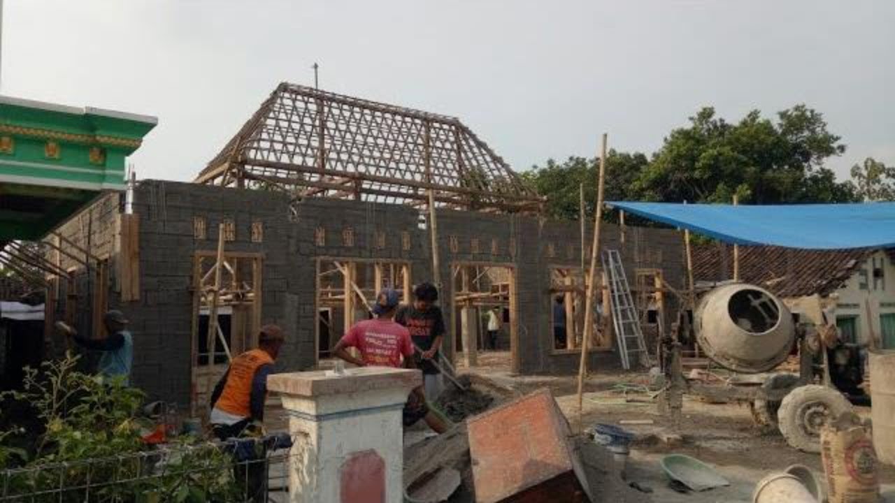 Renovasi rumah limas peninggalan mbah merto lesono jadi mewah