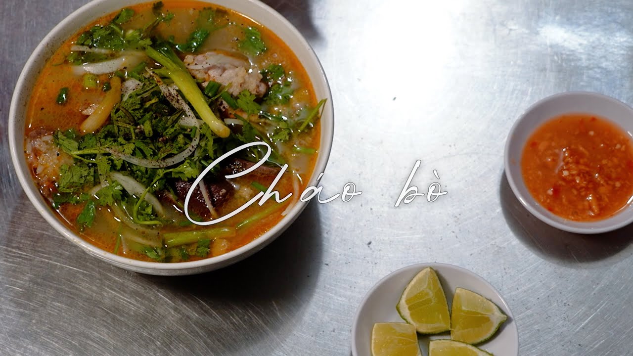 Cháo bò