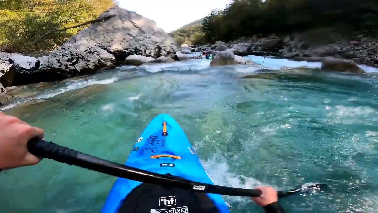 Soča Katarakt (Große Schlucht)