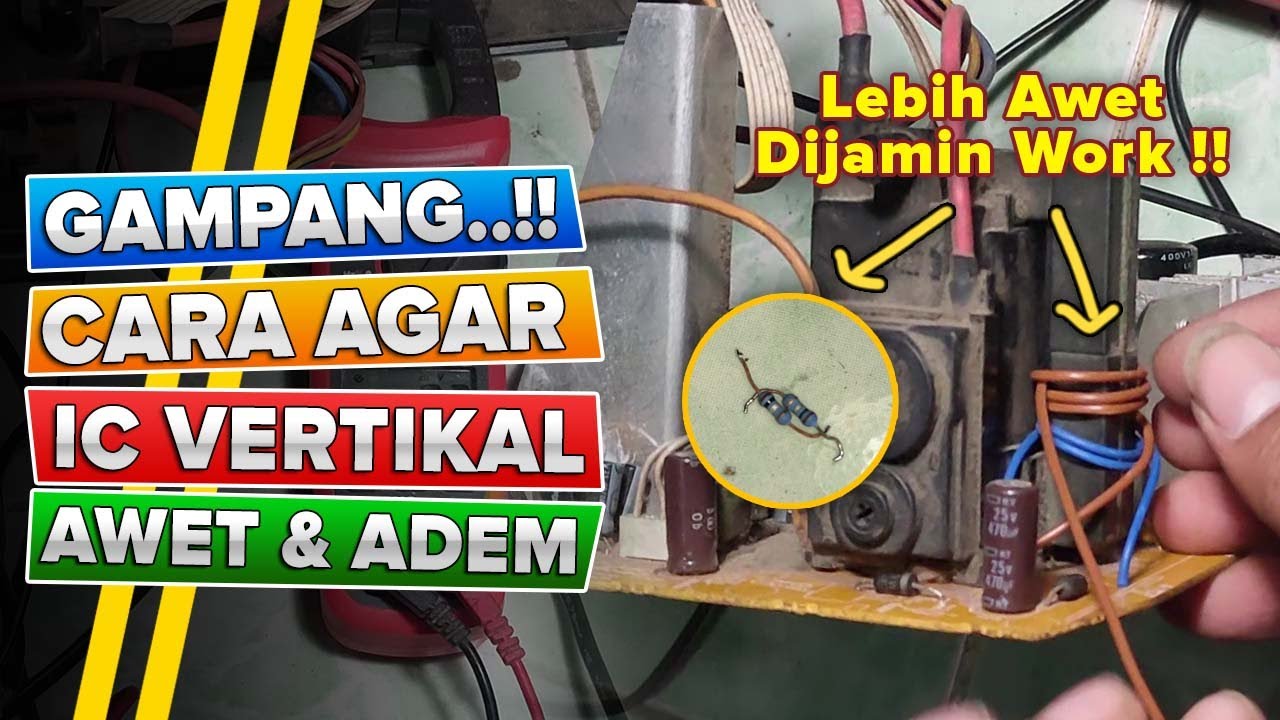 🔴 TIPS !!! Cara Agar IC Vertikal Lebih Awet & Adem Dengan Modifikasi Sederhana