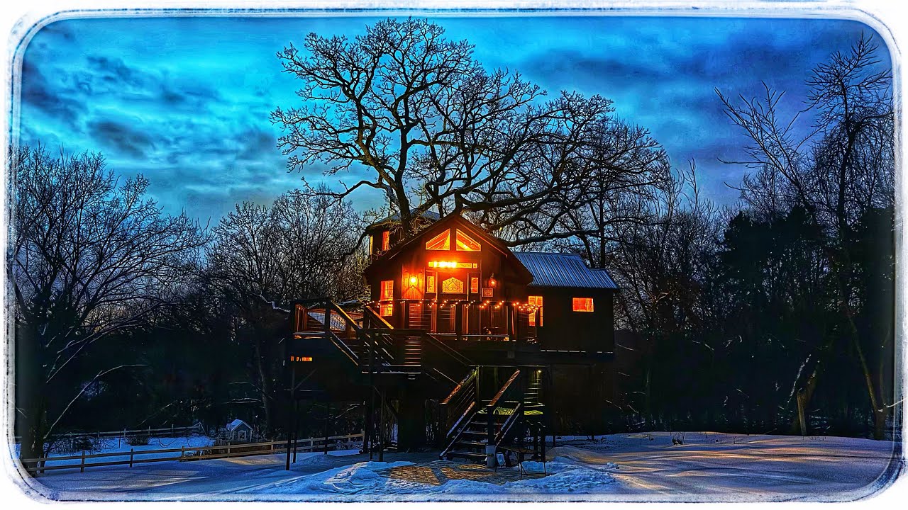 Unique & Cozy Winter Getaway Cabins (Treehouse/TinyHome/LogCabin)