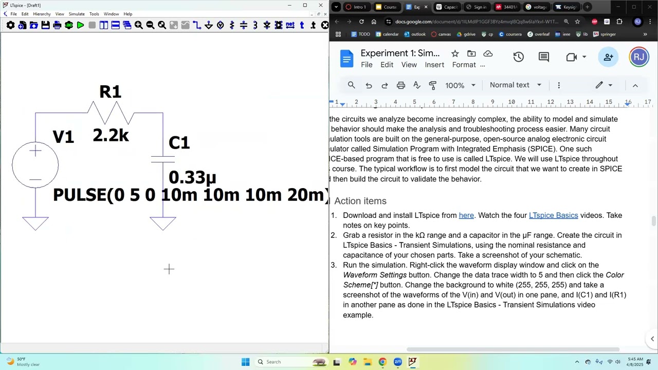 Experiment 1 Review