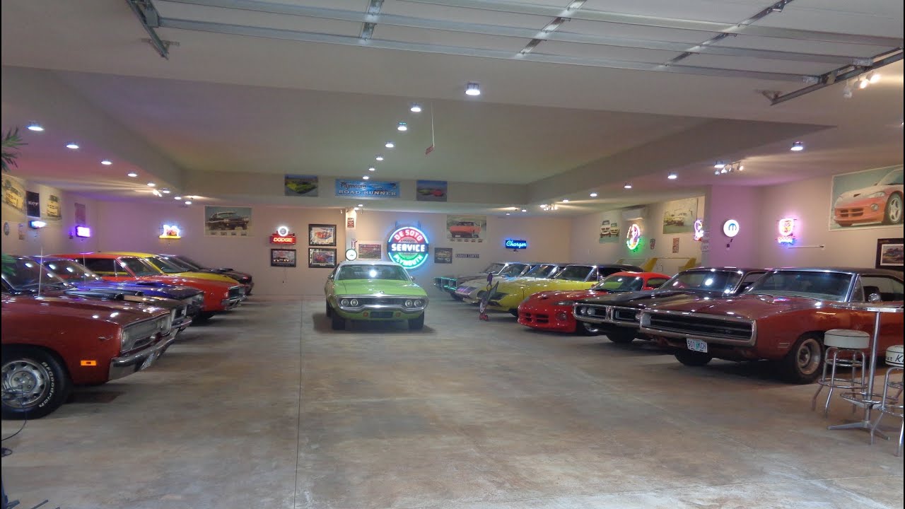 Great Garage ! Chris Lehuede shares Mopar Muscle Car Collection on My Car Story with Lou Costabile