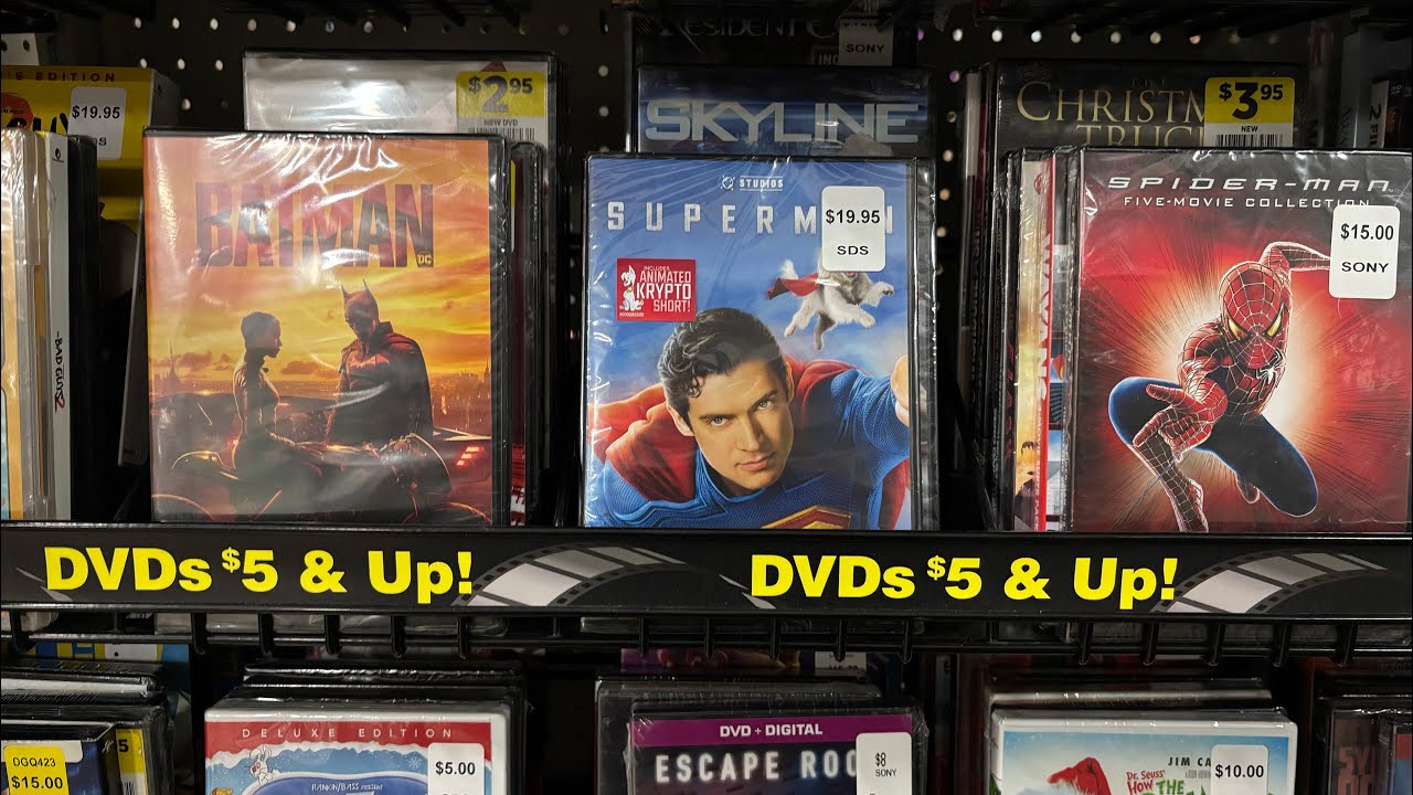 DVD movies in dollar general vlog 