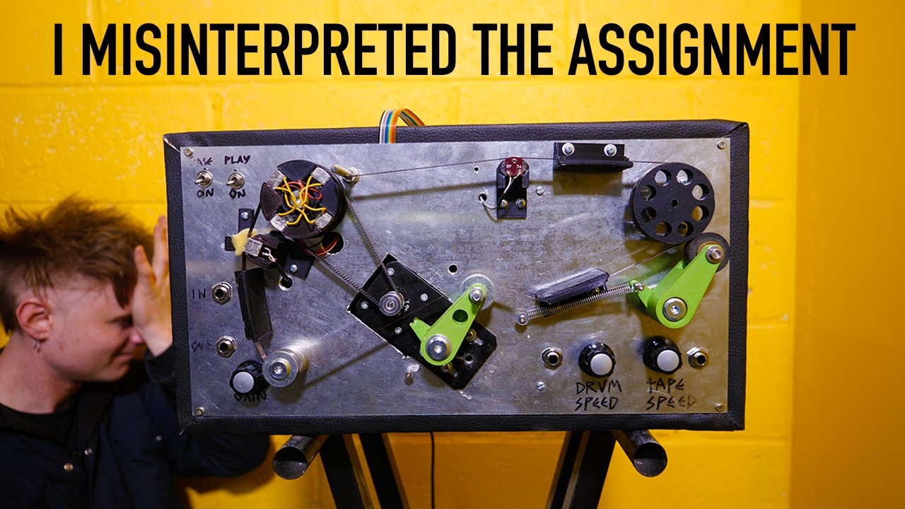 It Was Never Actually Meant To Be A REALTIME Analog Tape Loop Pitch Shifter