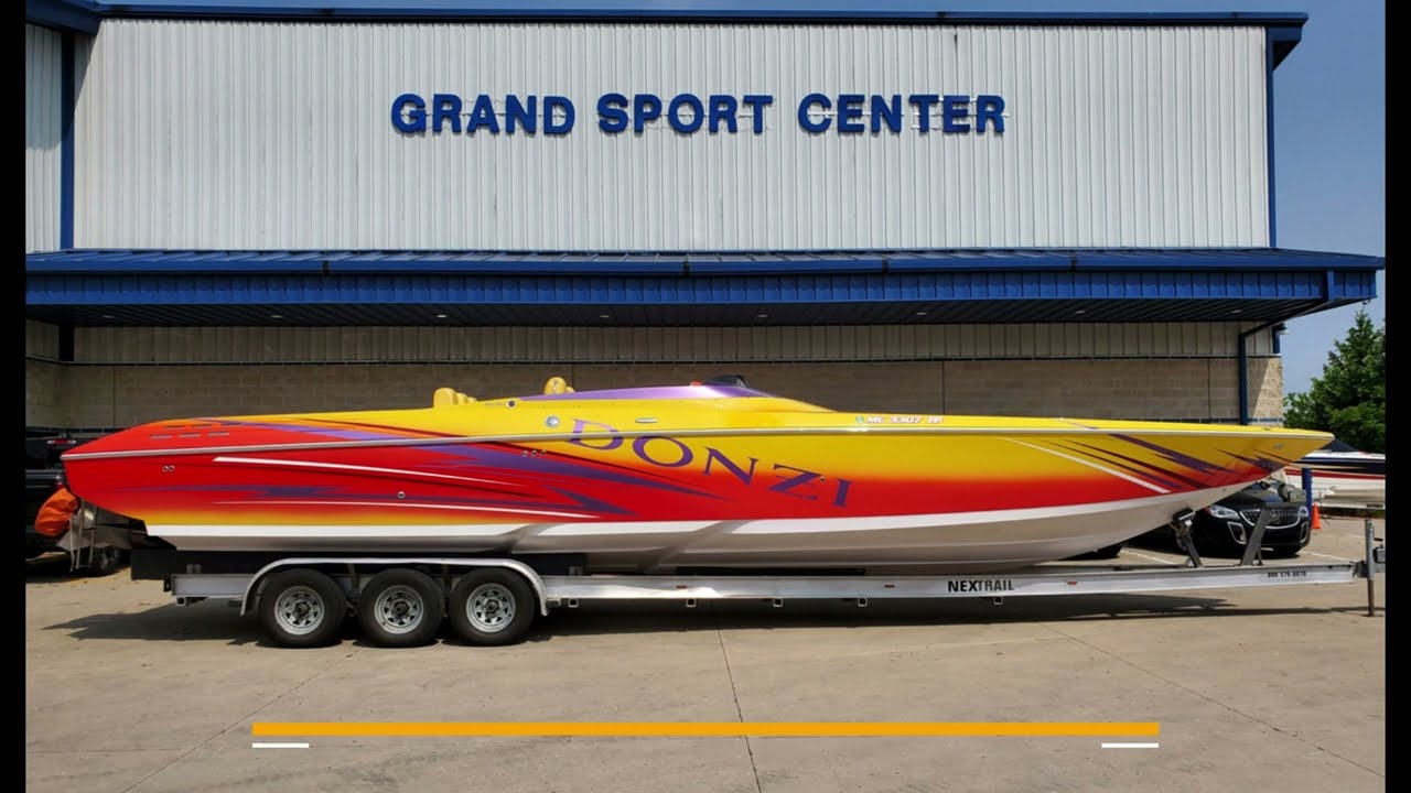 2007 Donzi 38ZR with twin 700 Supercharged @ grandsportcenter.com