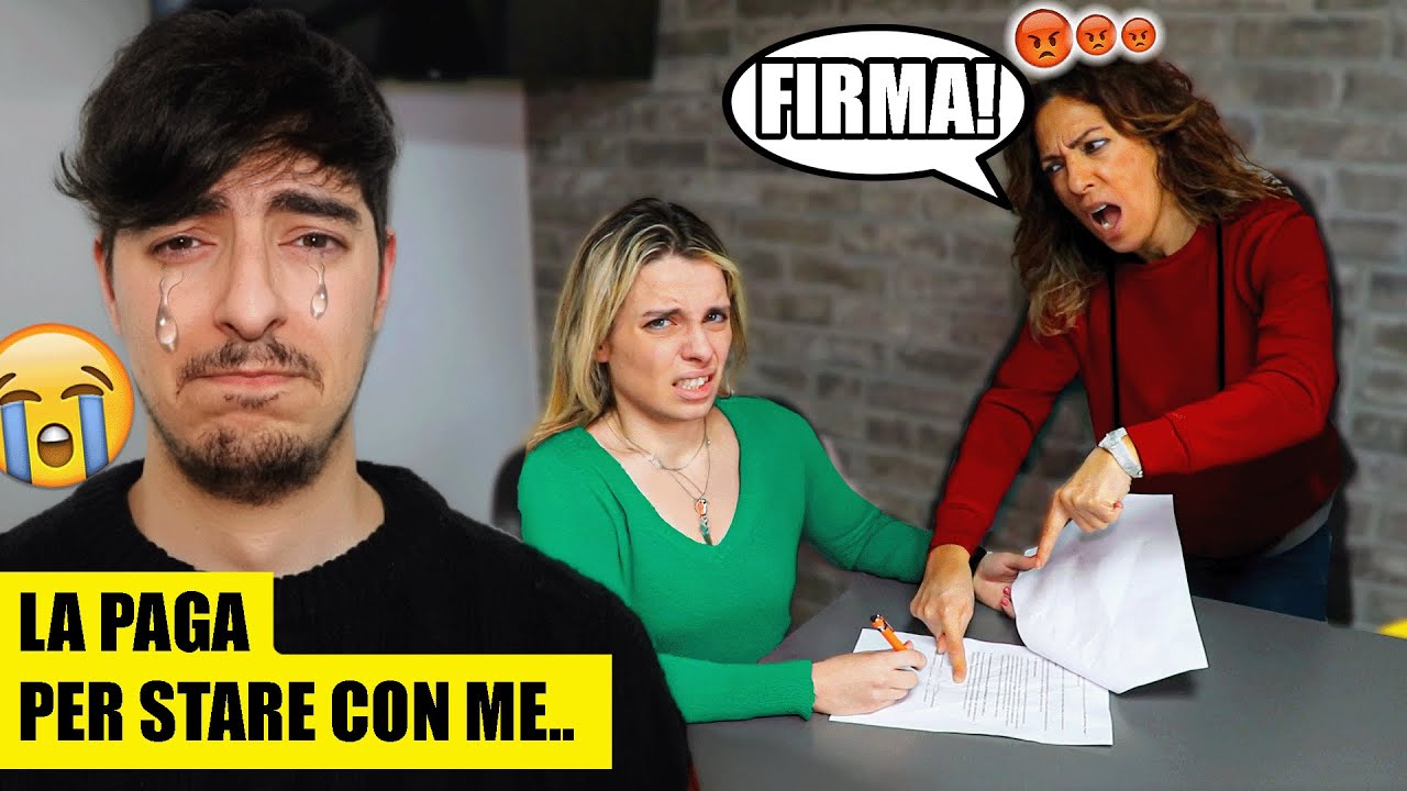 SCOPRO CHE MIA MADRE PAGA LA MIA RAGAZZA PER STARE CON ME...*SCONVOLTO*