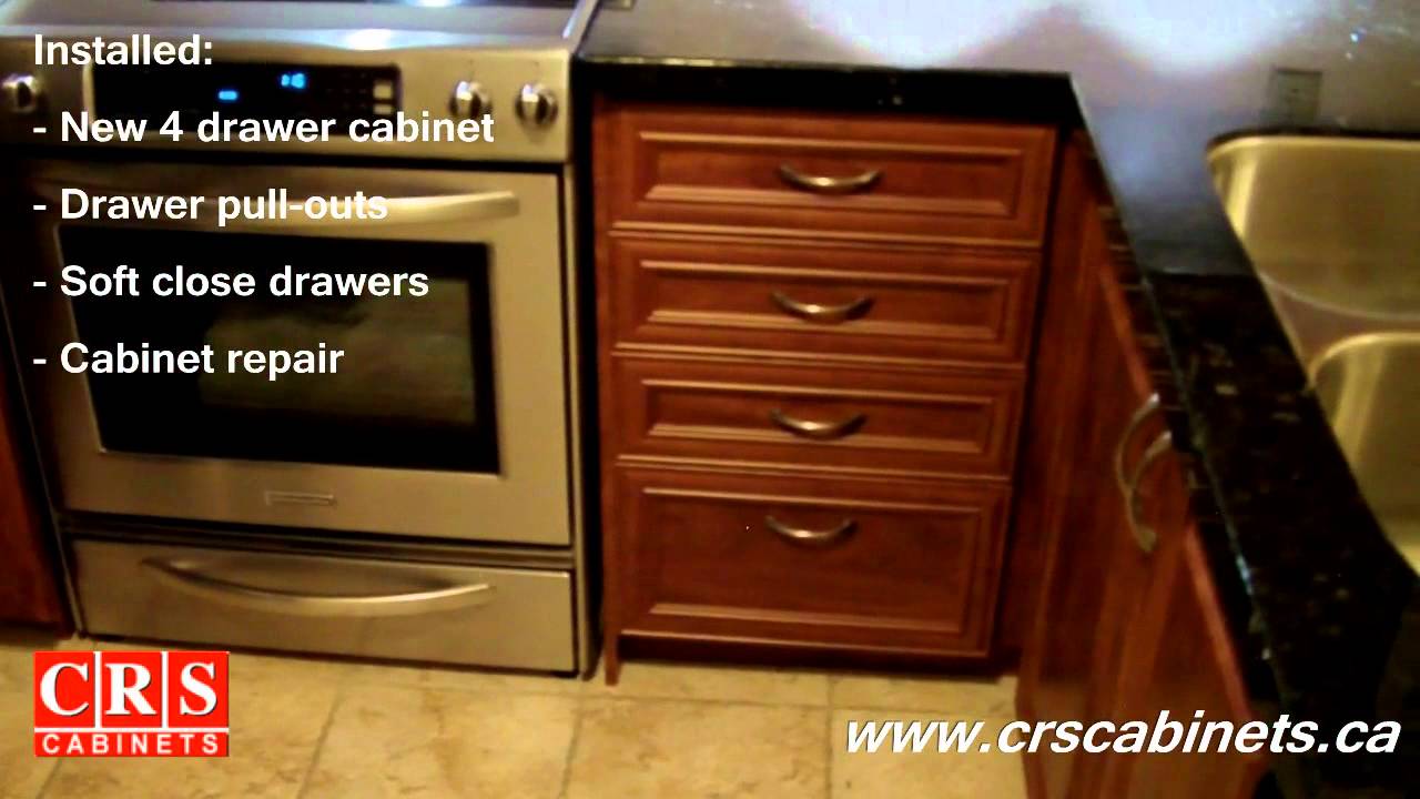 CRS Cabinets - Before & After - Summer Flame EL02 Style Profile