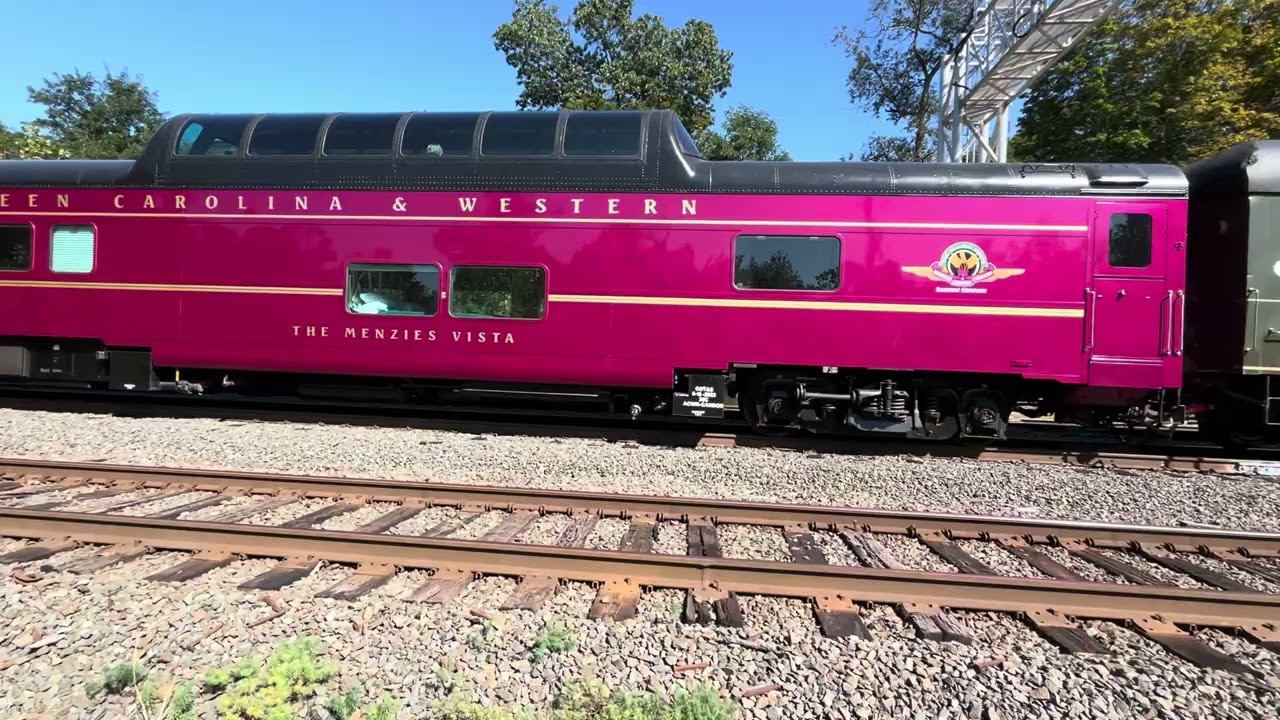 Riding in the Lap of Luxury on a Stellar Day Thru Greenfield; AAPRCO AUTUMN EXPLORER to Vermont 👏🤗