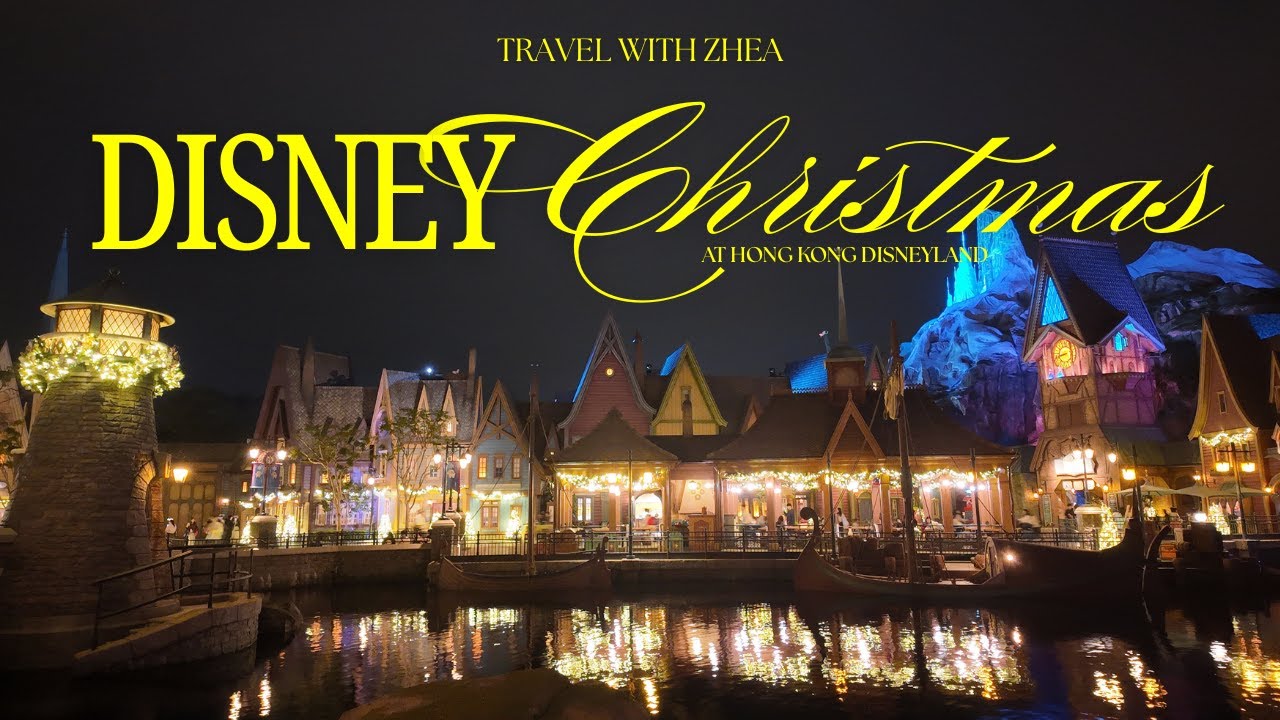 Disney Christmas at Hong Kong Disneyland ✨🎄
