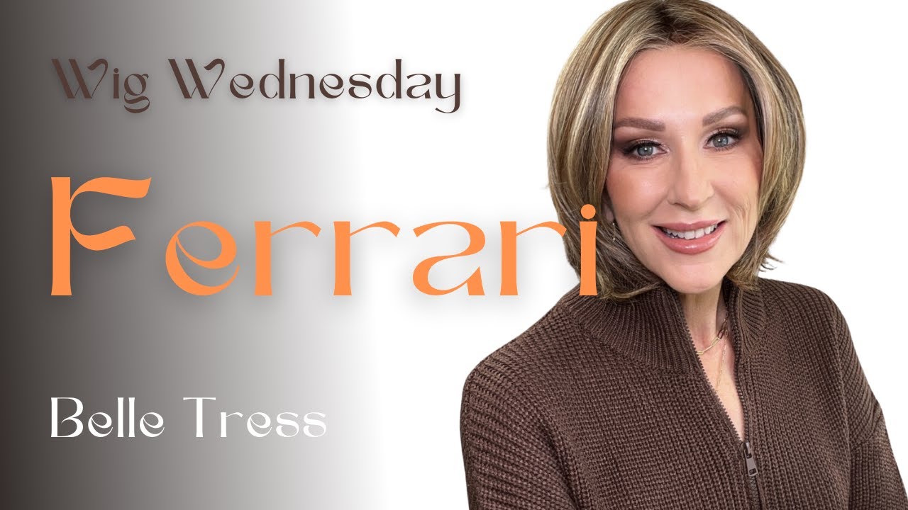 WIG WEDNESDAY | FERRARI Wig Review | Belle Tress | SUNKISSED ALMOND R | New LOW DENSITY Style