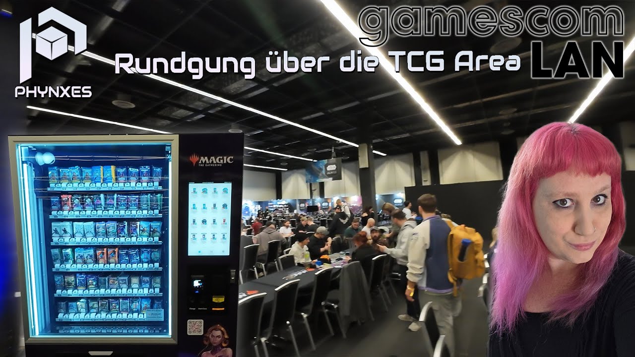 Ein Rundgang über die Gamescom LAN TCG Area