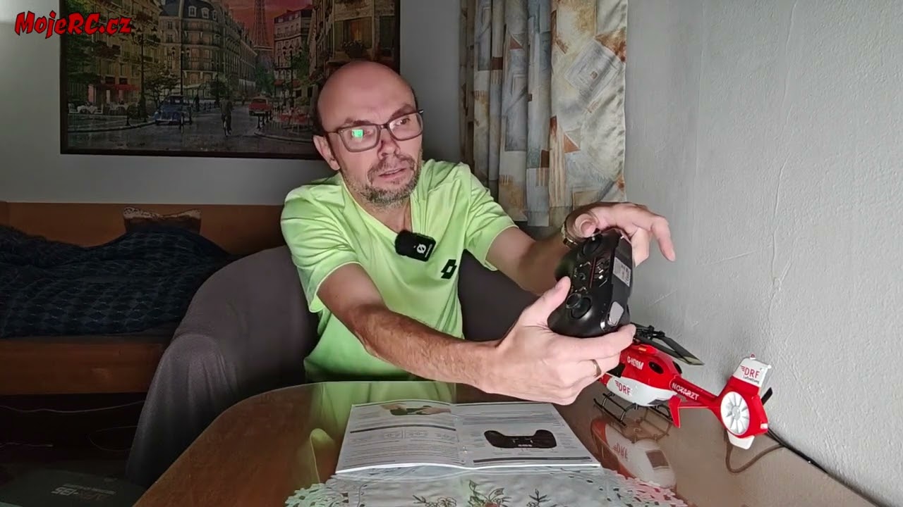 Představení vrtulníku DRF AFX-135 PRO