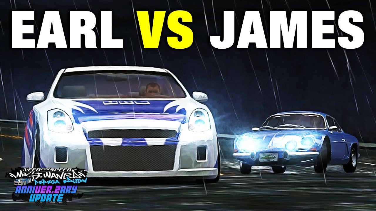 EARL vs James MAY! Jadi Begini Rasanya Lawan Blacklist? - NFS Most Wanted Pepega Edition V2