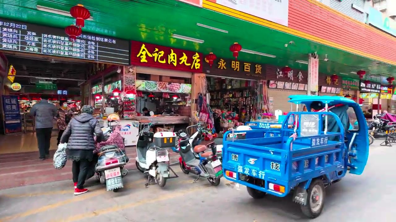 东莞石龙，老街散步