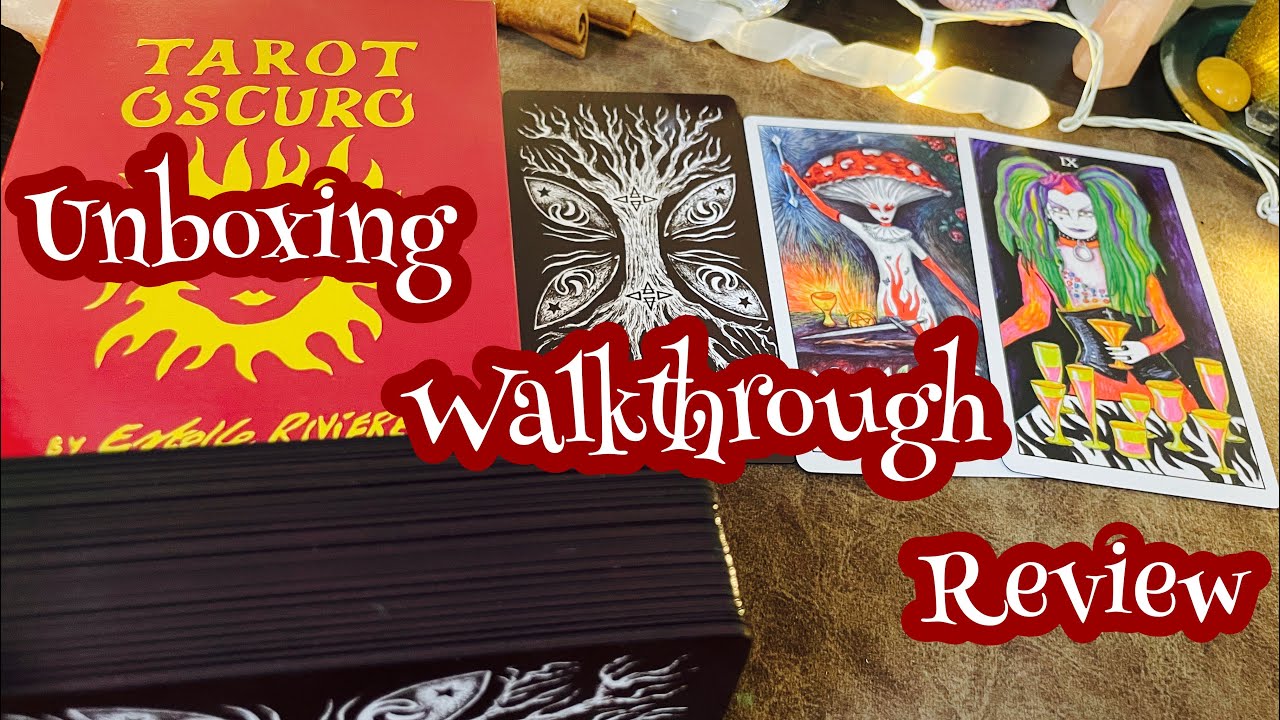 Tarot Oscuro Unboxing, Walkthrough, Review