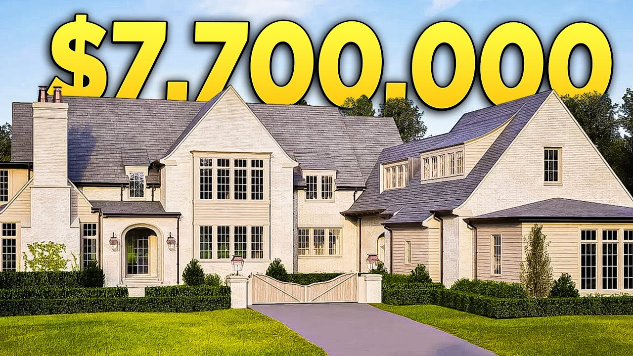 $7.7 Million Luxury New Home Tour in Raleigh NC | Newly Built and 1.4 Acres Lot